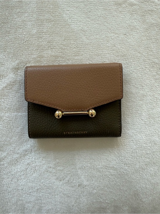 Strathberry Handbags - Strathberry Tri-colour mosaic wallet with gold music bar
